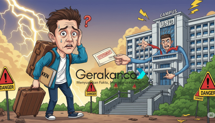 UNG Diduga Cuci Tangan, Mahasiswa Dijadikan Tumbal Risiko KKN: Surat Pernyataan Bikin Geger!