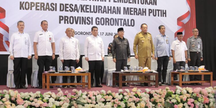 Gubernur Gorontalo Klaim 100% Desa Punya KoperasI.