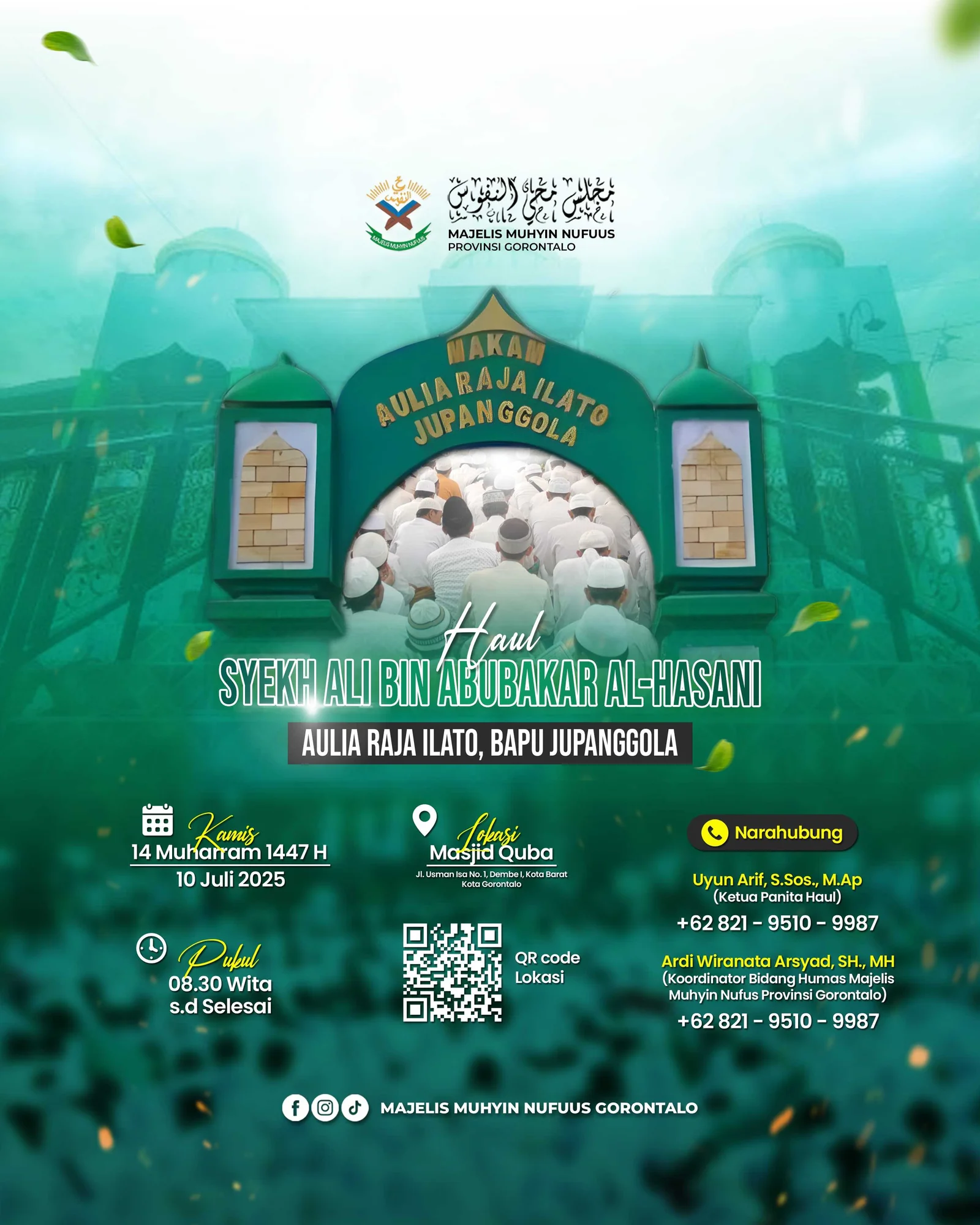 Menghidupkan Warisan Islam Damai, Haul Ju Panggola Siap Digelar di Gorontalo. Dokumen: Gerakan.co