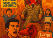 Aksi Mahasiswa Menggema: Aliansi Mahasiswa Peduli Gorontalo Desak Polda Bongkar Tuntas Dugaan Ijazah Bermasalah Wabup Gorut