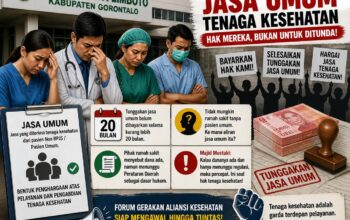 20 Bulan Tak Dibayar, Forum Aliansi Kesehatan Desak RSUD Dunda Limboto Bayar Jasa Nakes